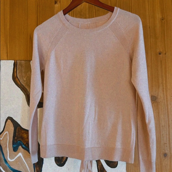 Lululemon sweater size 4 - great condition! Beautiful pink color. - Picture 2 of 2